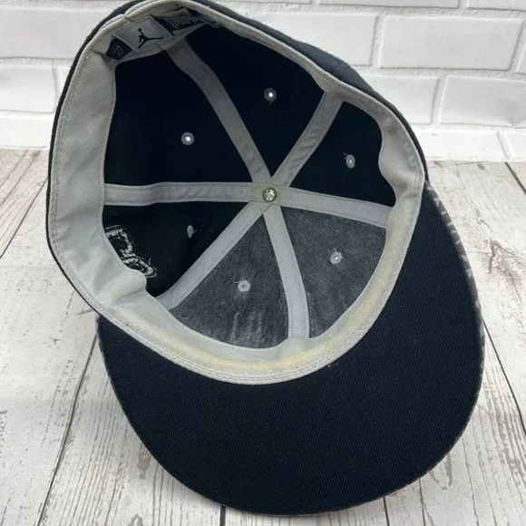 Air‎ Jordan Dunk Champ 7 1/4 Jumpman Hat FItted Cap Black Men
